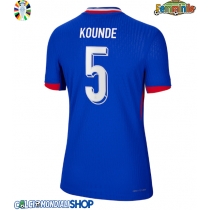 Maglie da calcio Francia Jules Kounde #5 Prima Maglia Femminile Europei 2024 Manica Corta